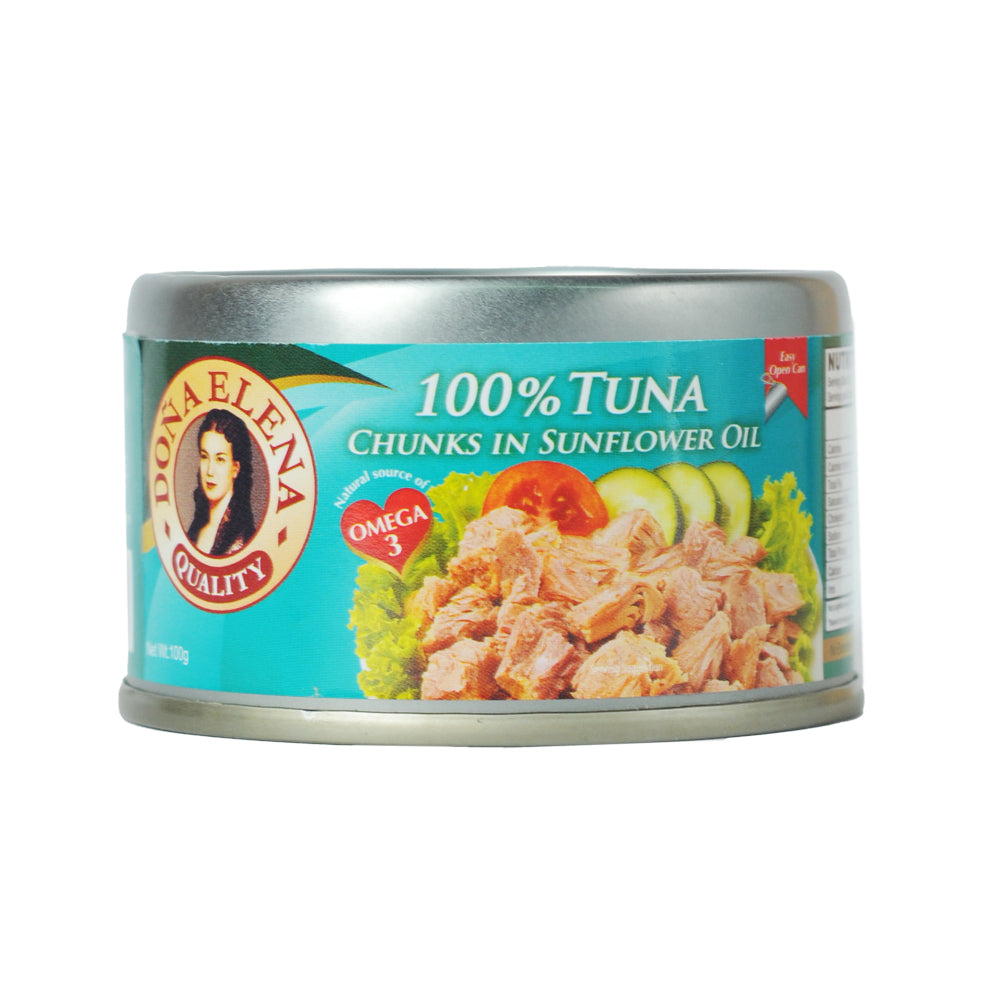 Doña Elena Rice Doña Elena 100% Tuna Chunks In Sunflower Oil 100g