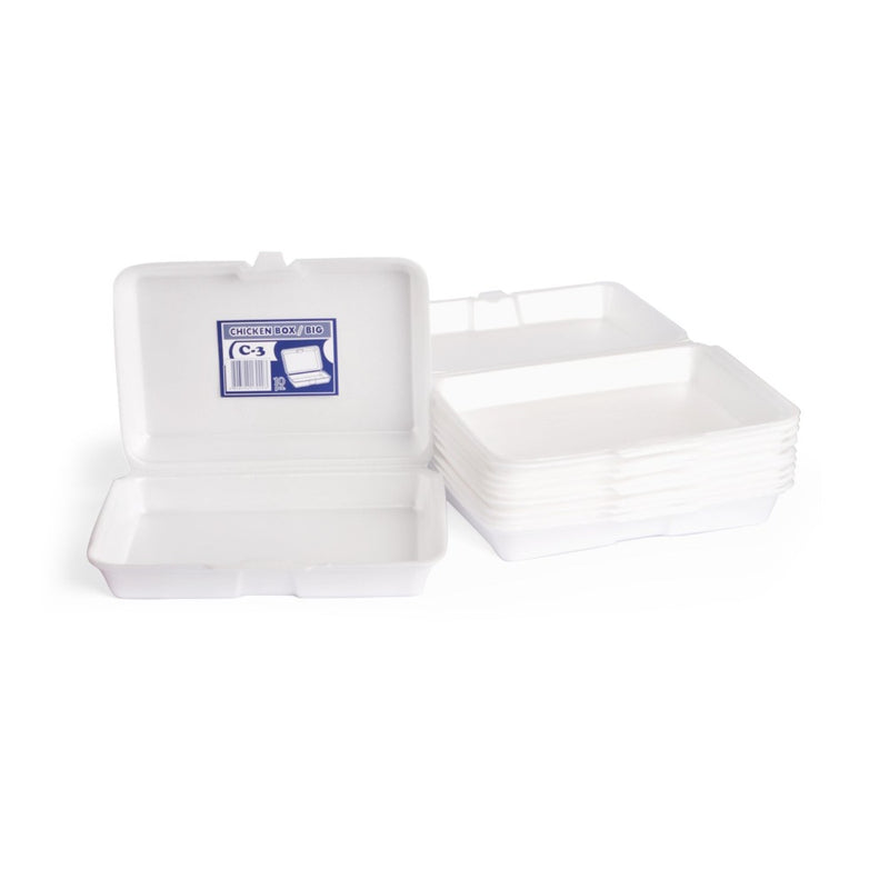 Multiplast C-3 Styropor Chicken Box Large 10's