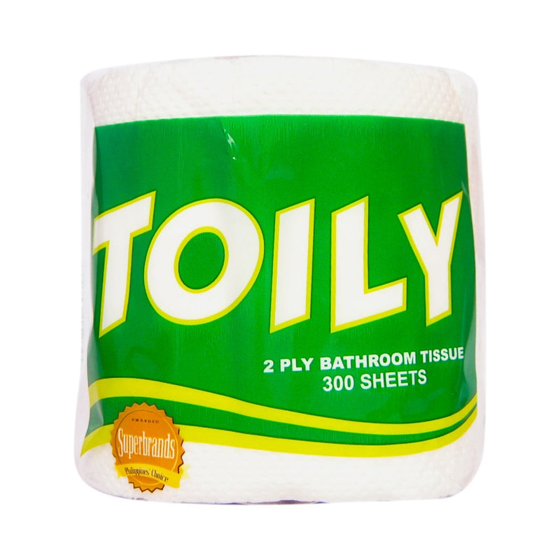 Toily Bathroom Tissue 2Ply 1 Roll