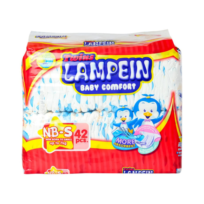 Twins Lampein Baby Diaper Big Pack Small 42's