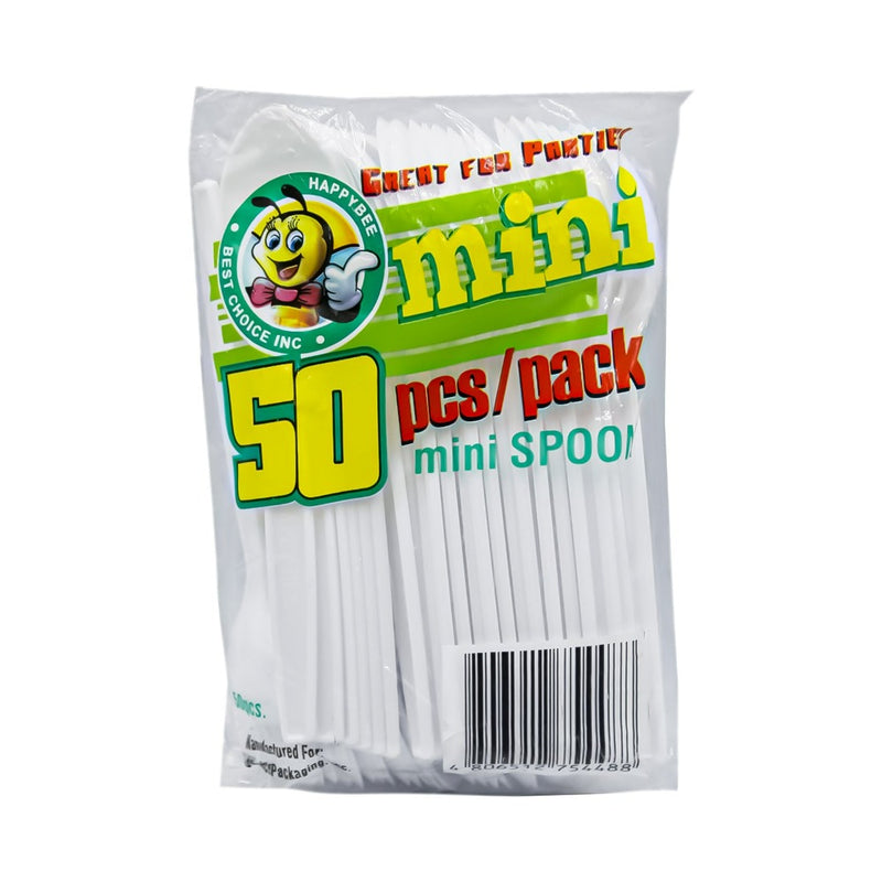 HL Happy Bee Mini Spoon White 50's
