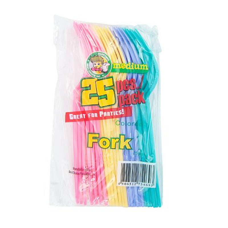 Happy Lea's Fork Medium Colored 25's