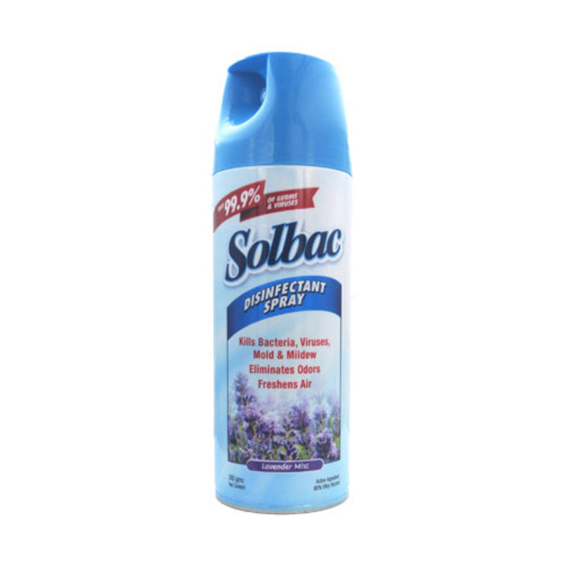 Solbac Disinfectant Spray Lavender Mist 300g