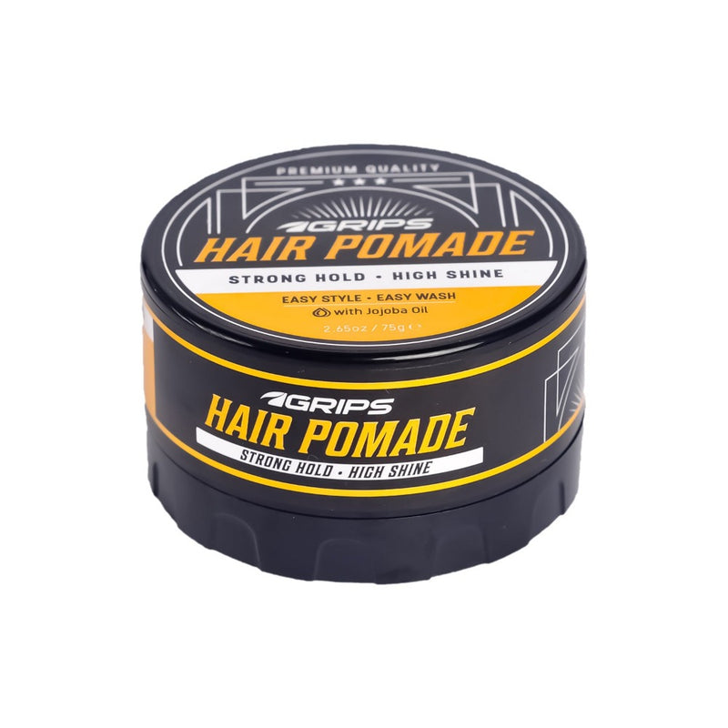 Grips Hair Pomade Strong Hold High Shine 75g
