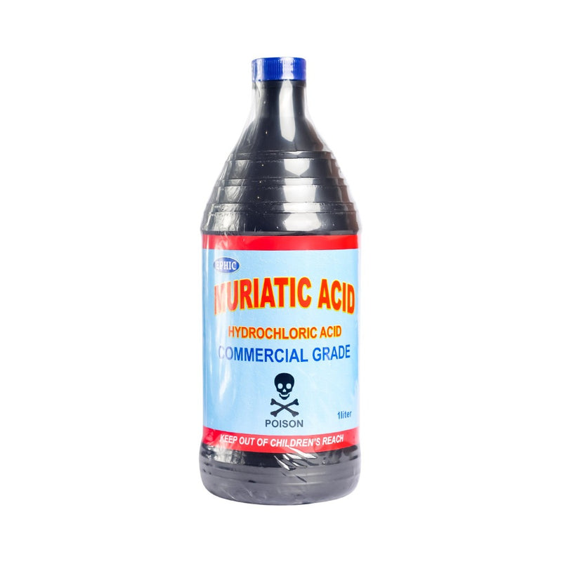 Ellestreque Muriatic Acid Commercial Grade 1L