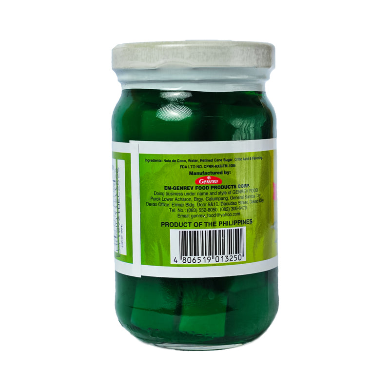 Genrev Special Nata De Coco Green 227g (8oz)