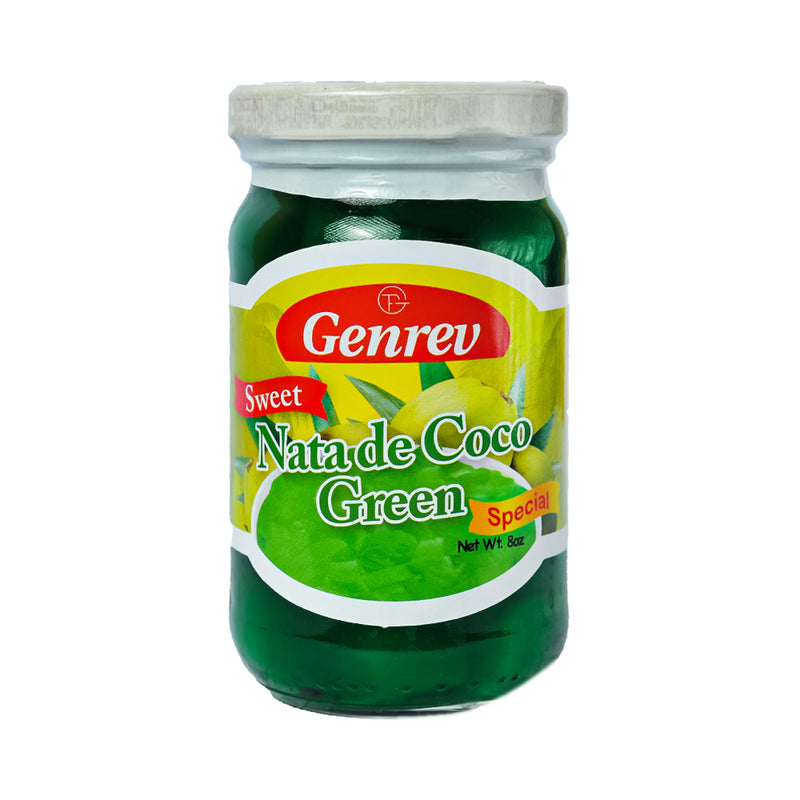 Genrev Special Nata De Coco Green 227g (8oz)