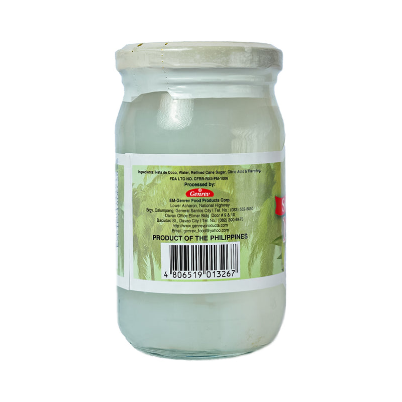 Genrev Special Nata De Coco White 227g (8oz)