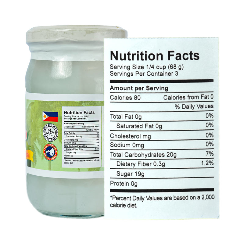 Genrev Special Nata De Coco White 227g (8oz)