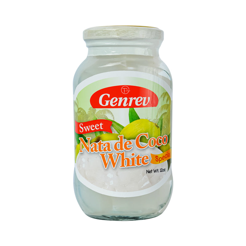 Genrev Special Nata De Coco White 340g (12oz)