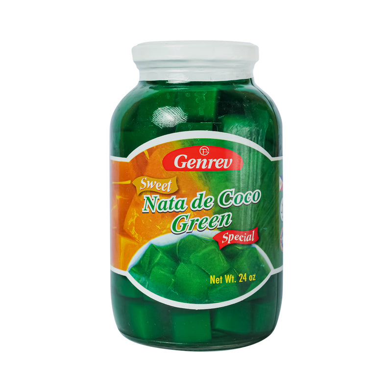 Genrev Special Nata De Coco Green 680g (24oz)