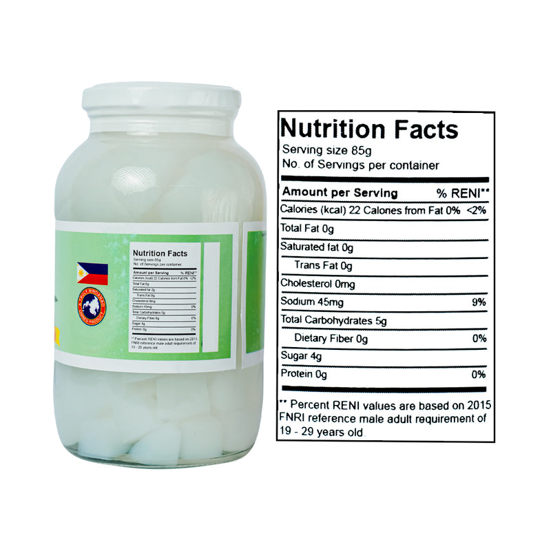 Genrev Special Nata De Coco White 680g (24oz)