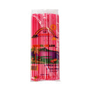 Donewell Disposable Drinking Straw Multi-Colored 80's