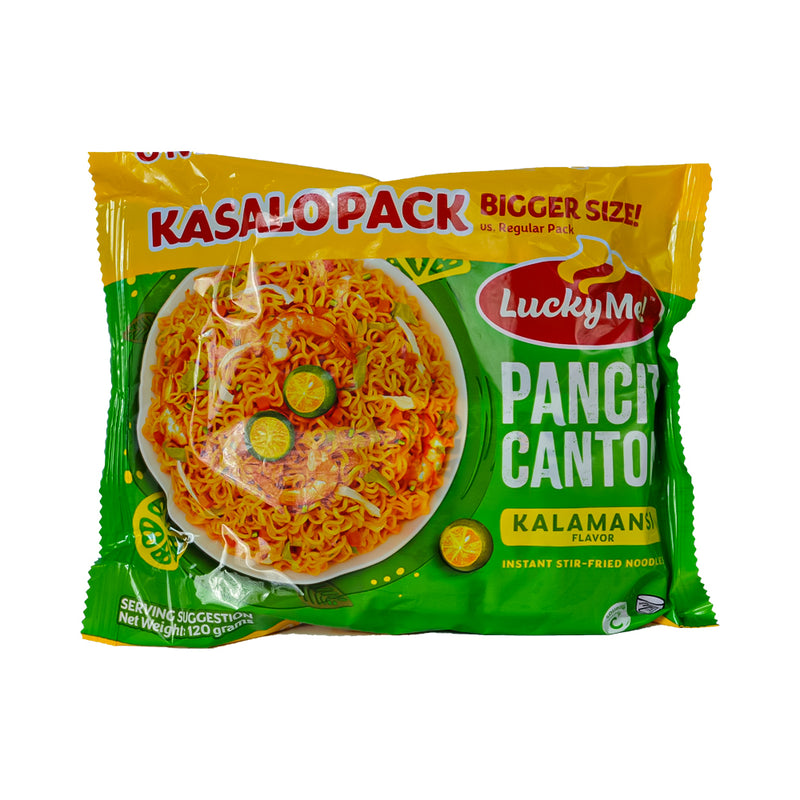 Lucky Me Pancit Canton Kalamansi Kasalo Pack 120g