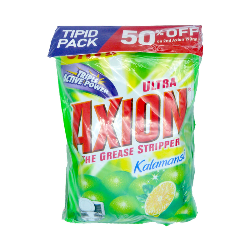 Axion Dishwashing Liquid Kalamansi 190ml x 2's