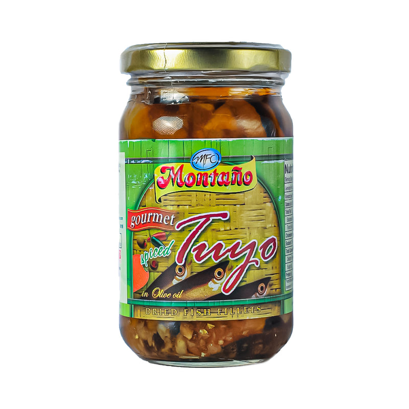 Montaño Spiced Tuyo in Olive Oil 240g