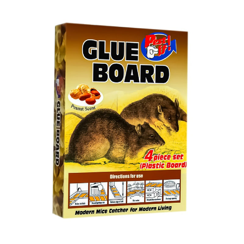 Pest Off Glue Board Mice Catcher Peanut Scent 4's