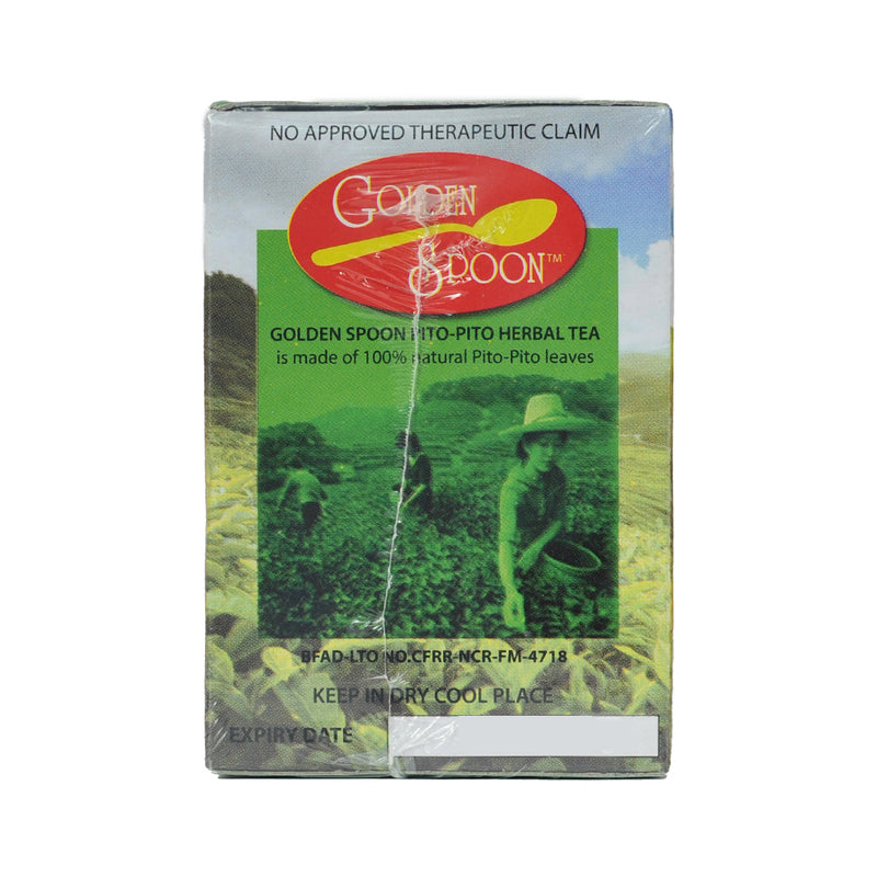 Golden Spoon Herbal Tea Drink Pito-Pito 2g x 12 Tea Bags