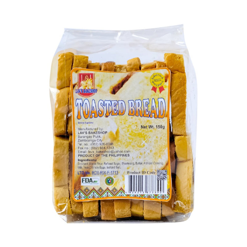 Lav's Toasted Bread 18's 150g