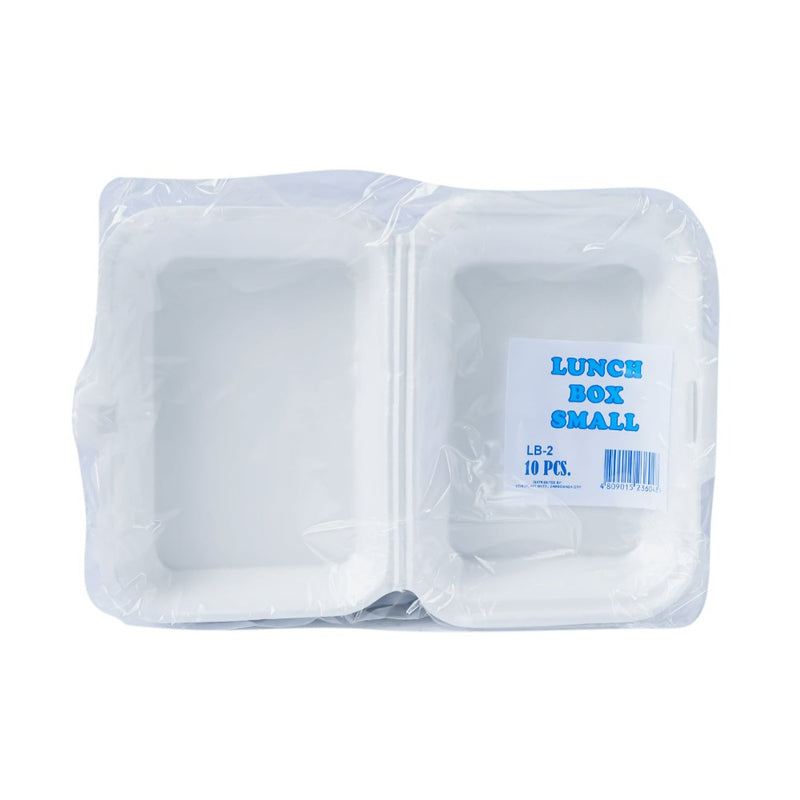 Styroplast Lunch Box Small 10's