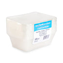 Styroplast Microwavable Container 750ml 10's