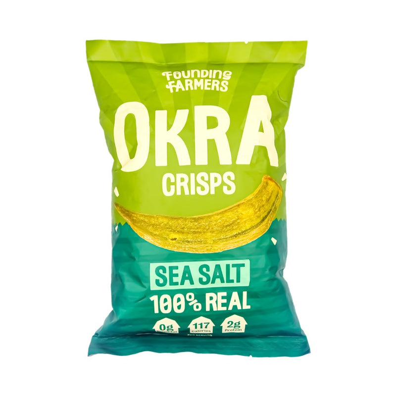 Founding Farmers Veggie Okra Crisps 70g