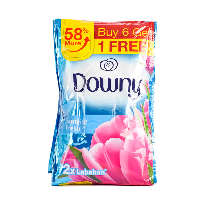 Downy Fabric Conditioner Sunrise Fresh 38ml 6's + 1