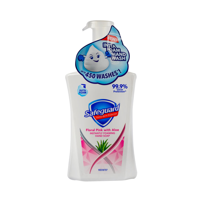 Safeguard Foaming Hand Soap Floral Pink Pump 450ml