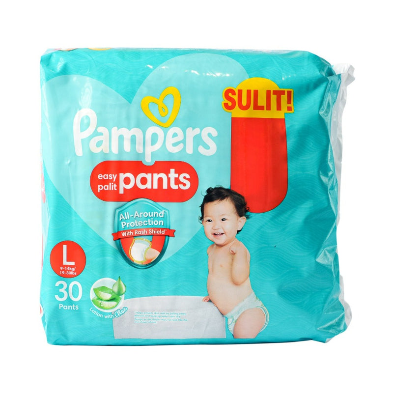 Pampers Easy Palit Pants Large 30's