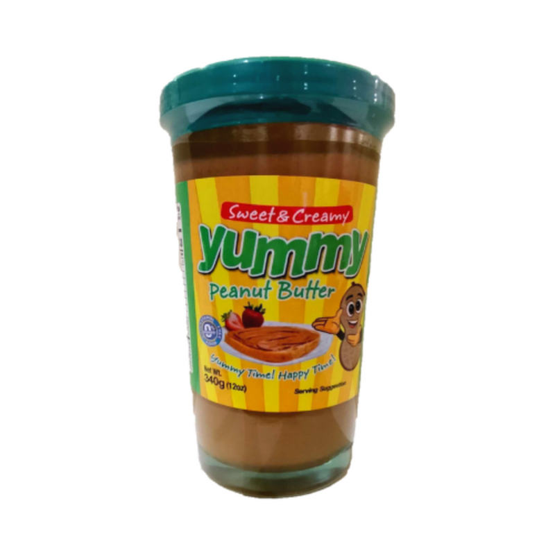 Yummy Peanut Butter Spread Glass 340g