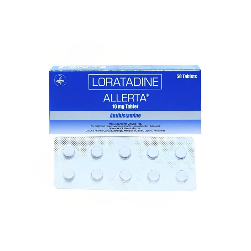 Allerta Loratadine Tablet 10mg x 10's