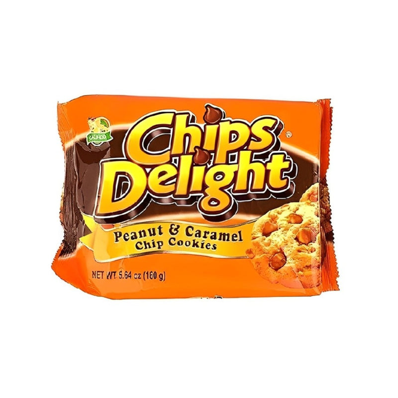 Chips Delight Peanut And Caramel Chip Cookies 160g