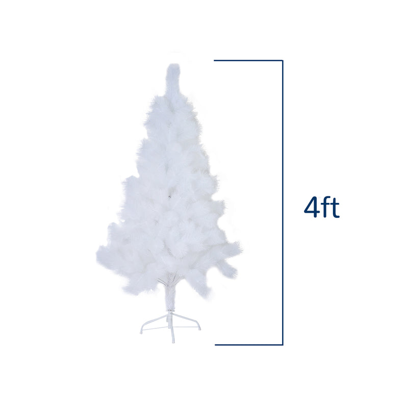 Ideal Living Neddle Pine Christmas Tree White