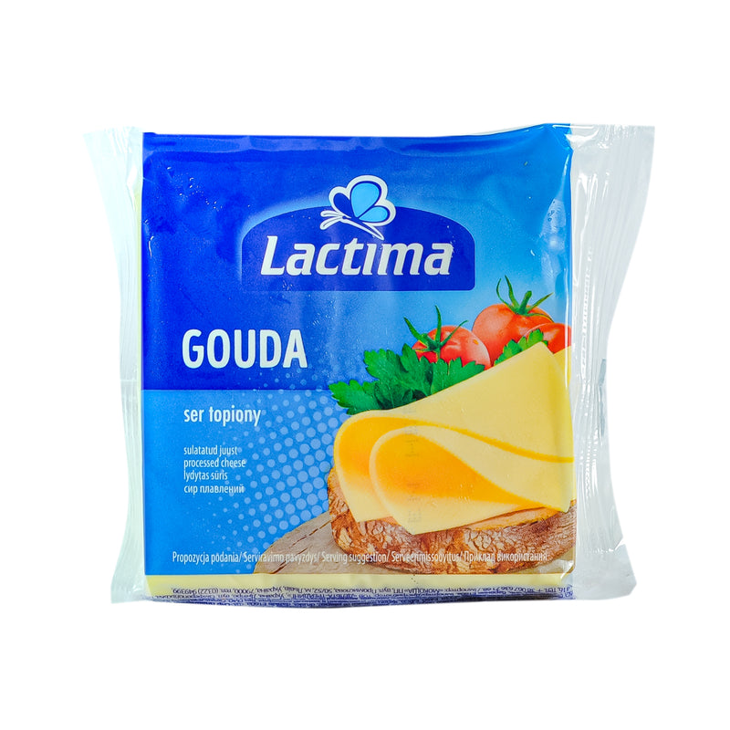 Lactima Processed Cheese Gouda 130g 8 Slices