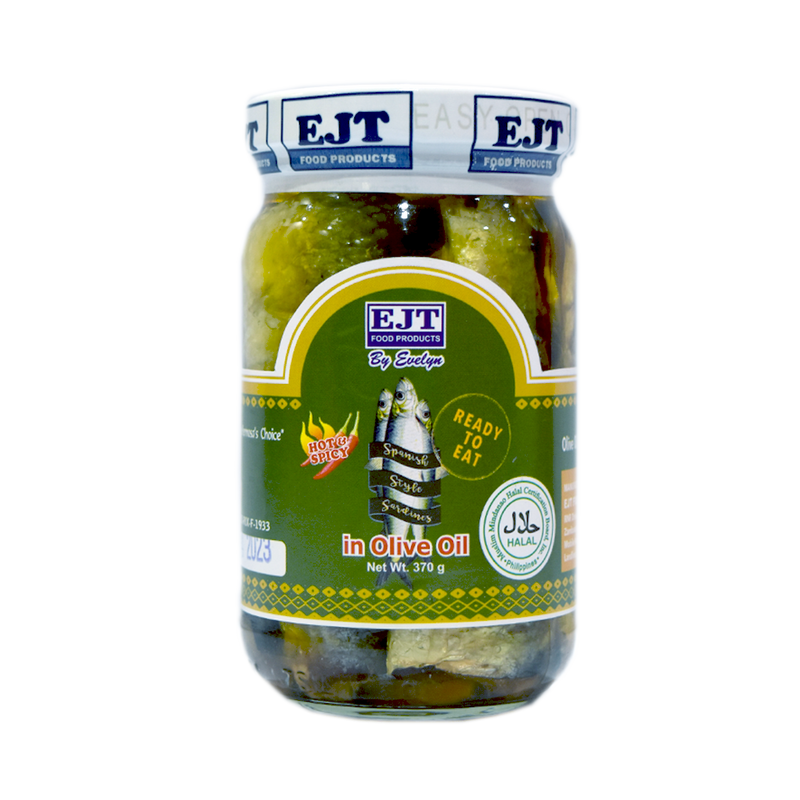 EJT Spanish Sardines In Olive Oil 370g