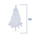 Ideal Living Neddle Pine Christmas Tree White