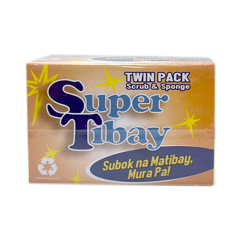 Super Tibay 2in1 Twin Pack Scrub And Sponge