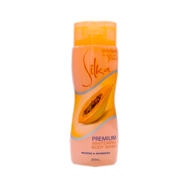 Silka Body Wash Premium Papaya 200ml
