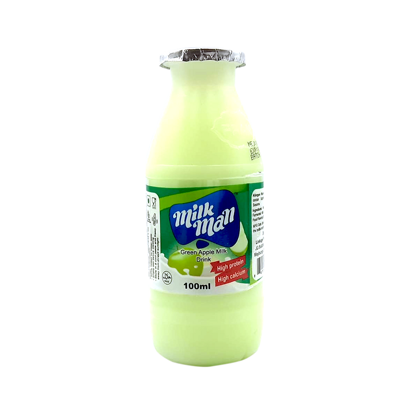Milk Man Yogurt Drink Green Apple 100ml