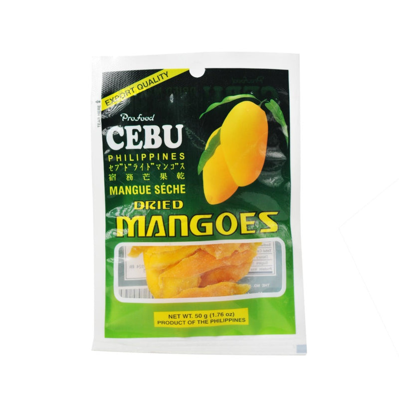 Profood Cebu Dried Fruit Mango Sliced 50g