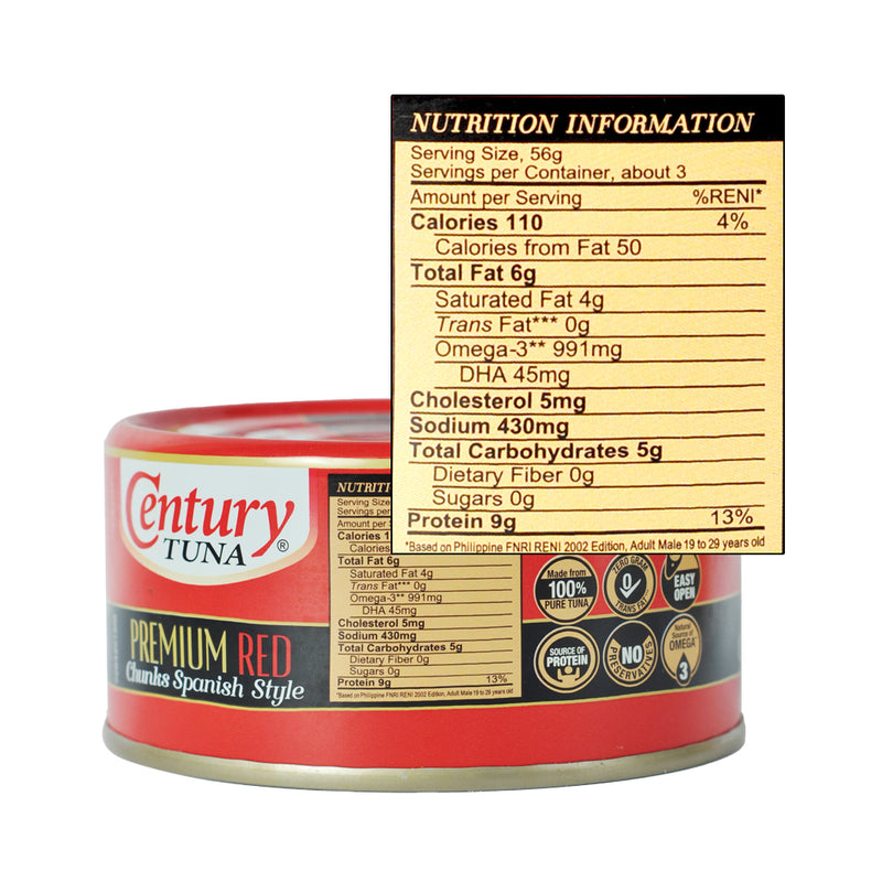 Century Tuna Chunks Spanish Style 184g