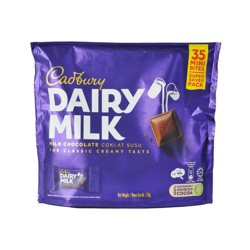 Cadbury Dairy Milk Chocolate 158g Super Saver Pack