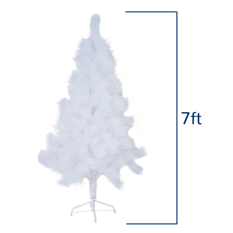 Ideal Living Neddle Pine Christmas Tree White