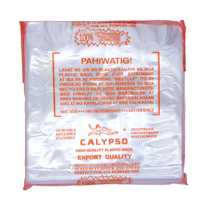 Calypso Plastic Cellophane  01PP 6 x 12 100's