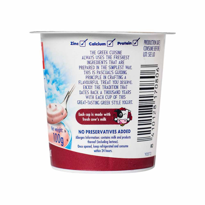 Creamy Delight Yogurt Greek Style Mixed Berries 100g