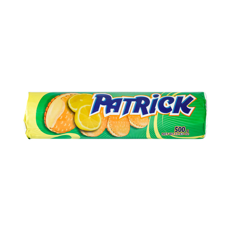 Patrick Lemon Cream Filled Biscuit 500g