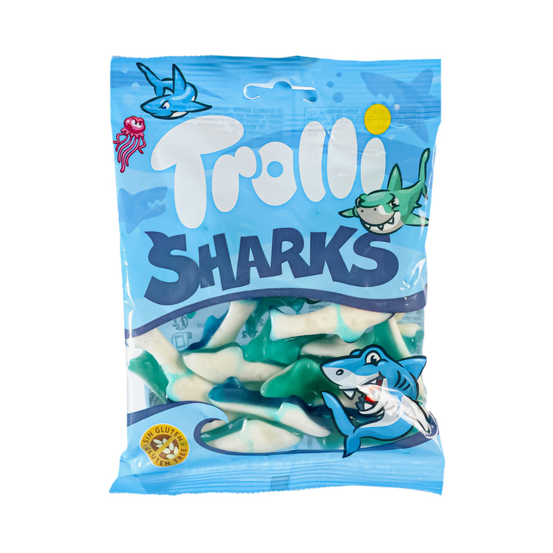 Trolli Gummy Candy Gummi Sharks 100g
