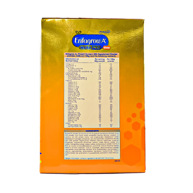 Enfagrow A+ Three Milk Supplement 1-3 Years Old Vanilla 1.15kg