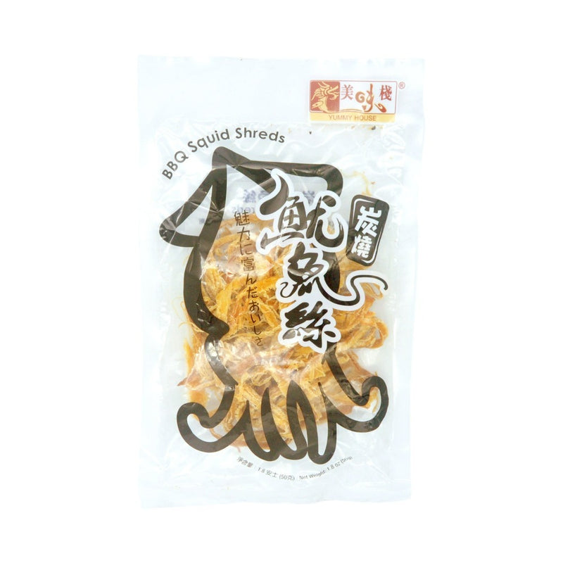 Bee Tin Yummy House Squid Shreds BBQ 50g