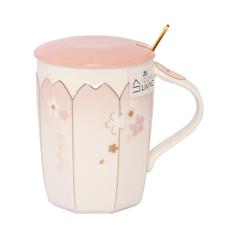 Ideal Living Mug with Cover & Stirrer 240